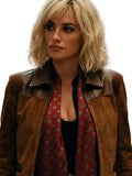 The Invite 2026 Penelope Cruz Brown Suede Jacket