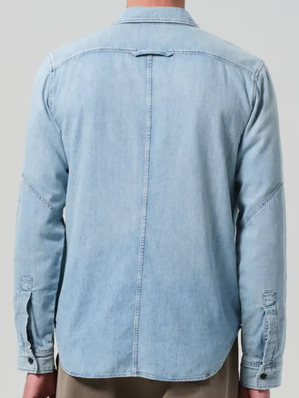 The Invite 2026 Seth Rogen Blue Denim Jacket