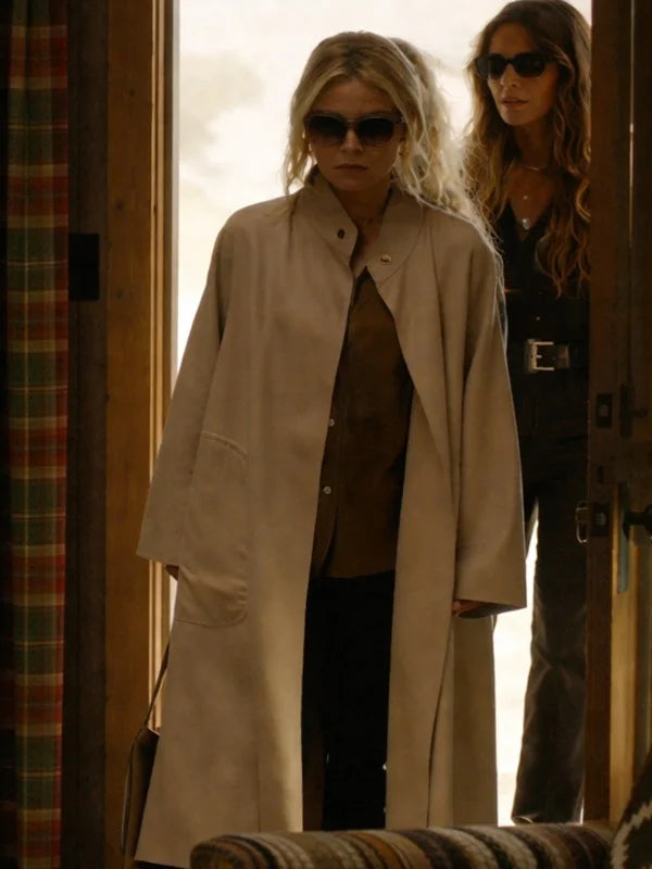 The Madison 2026 New  Michelle Pfeiffer Wool Coat
