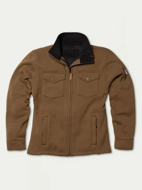 The McBee Dynasty Steven McBee Men's Ramshorn Sweater Bark Fleece Jacket