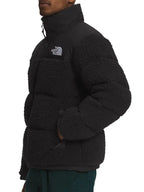 The North Face High Pile Fleece Nuptse Puffer Jacket