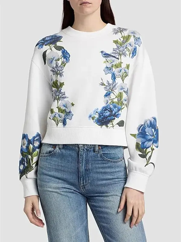 The Young And The Restless 2026 Sharon Case Floral Sweatshirt