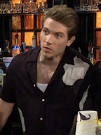 The Young and the Restless Lucas Adams Alberic Camp Shirt