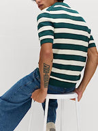 This Morning 2026 Tom Swarbrick Striped Polo Shirt