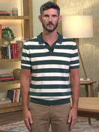 This Morning 2026 Tom Swarbrick Striped Polo Shirt