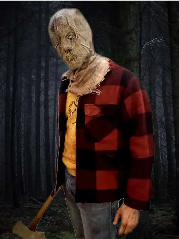 Fear Street Thomas Slate Plaid Costume Jacket