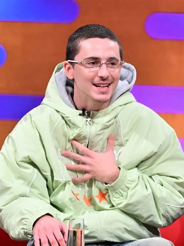 Timothée-Chalamet-Marty-Supreme-Jacket-Green