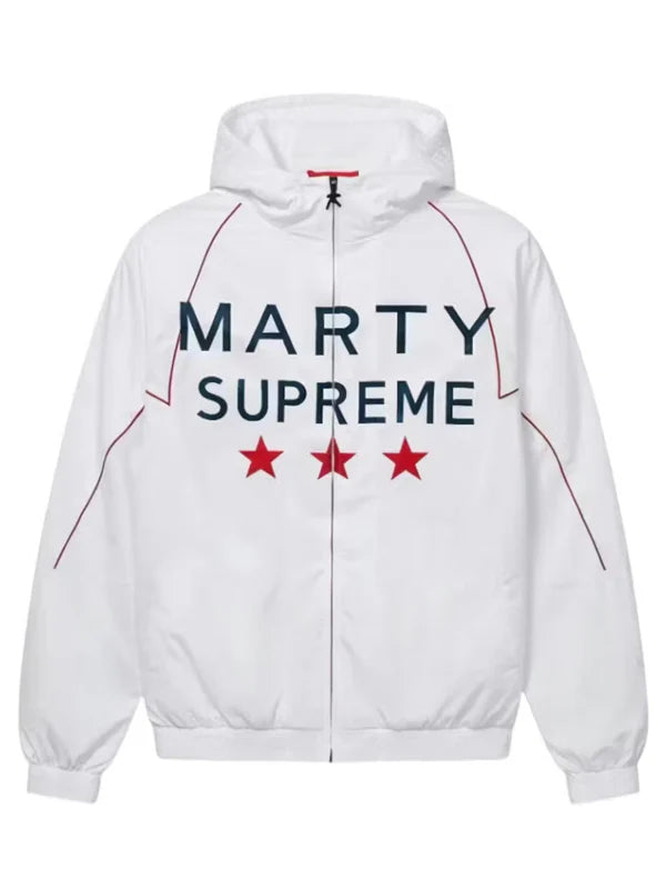 Timothee-Chalamet-White-Marty-Supreme-Jacket