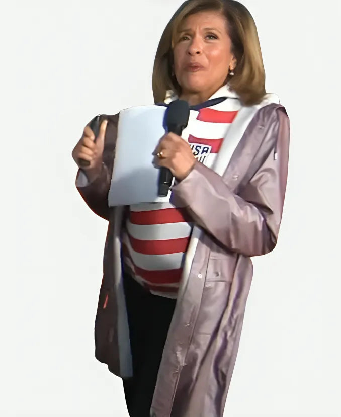 Today Show 2026 Hoda Kotb Rain Jacket