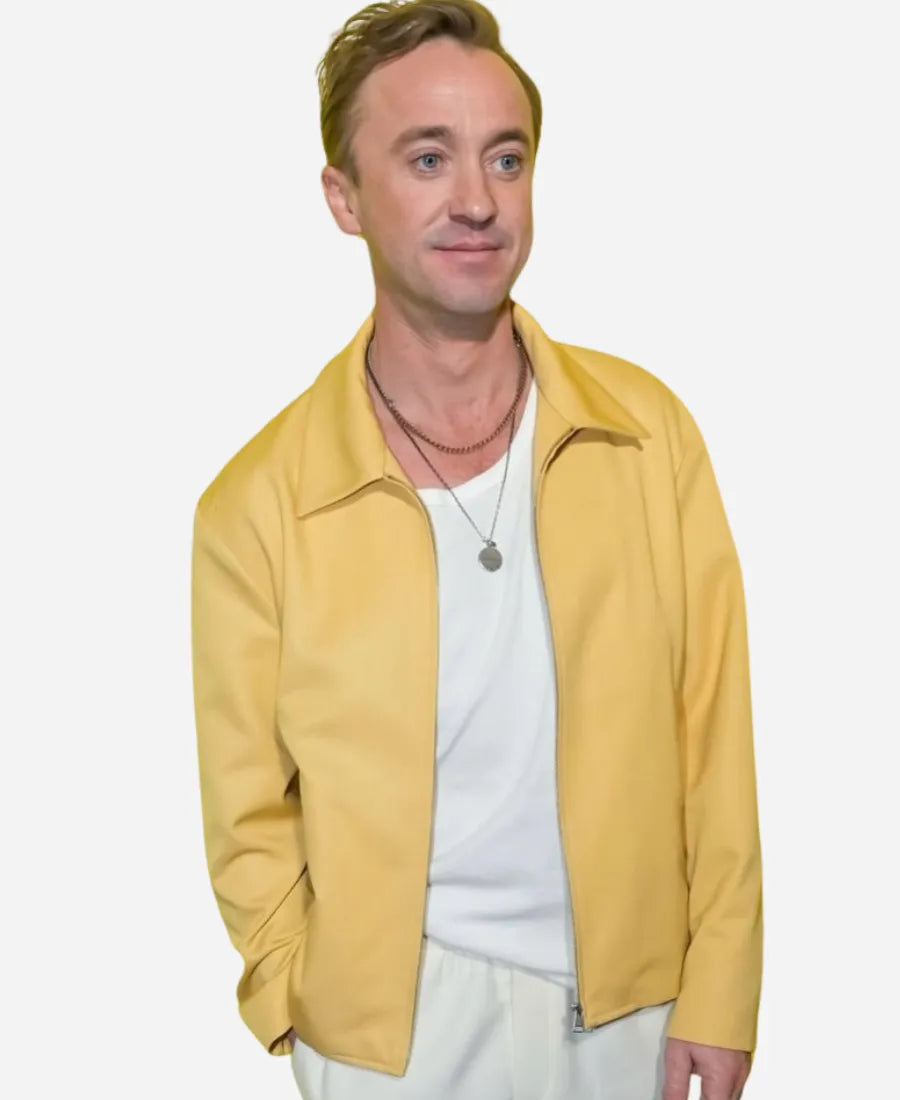 Tom Felton They Will Kill You Premiere Yellow Jacket