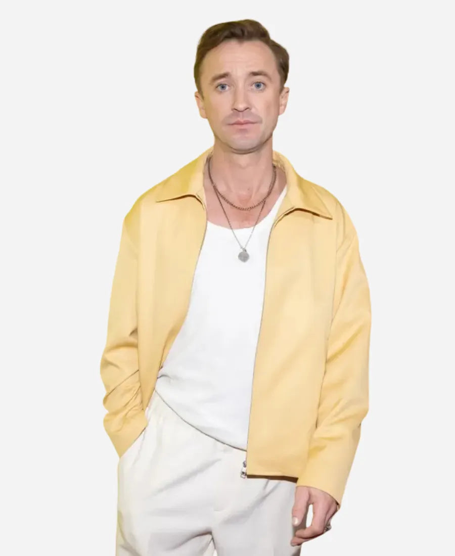 Tom Felton They Will Kill You Premiere Yellow Jacket