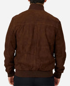 FBI Tom Pecinka Suede Leather Jacket