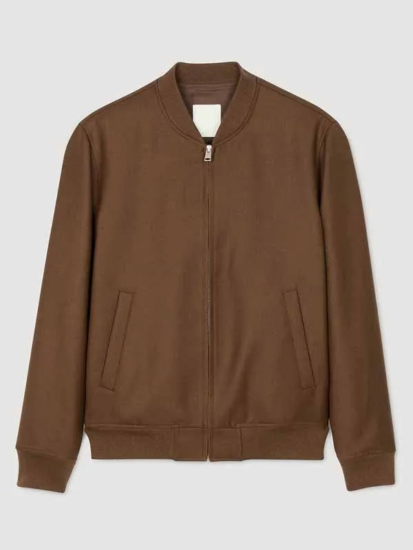 Tom Ellis  New CIA S01 Brown Jacket