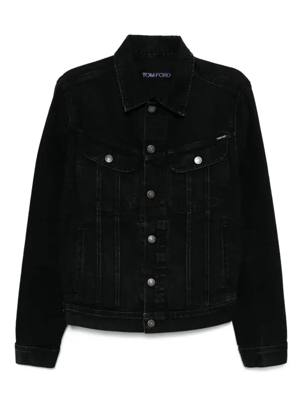 Tom Ford Denim Jacket Black