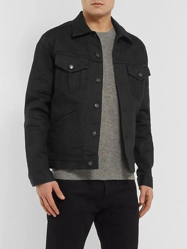 Tom Ford Denim Jacket Black