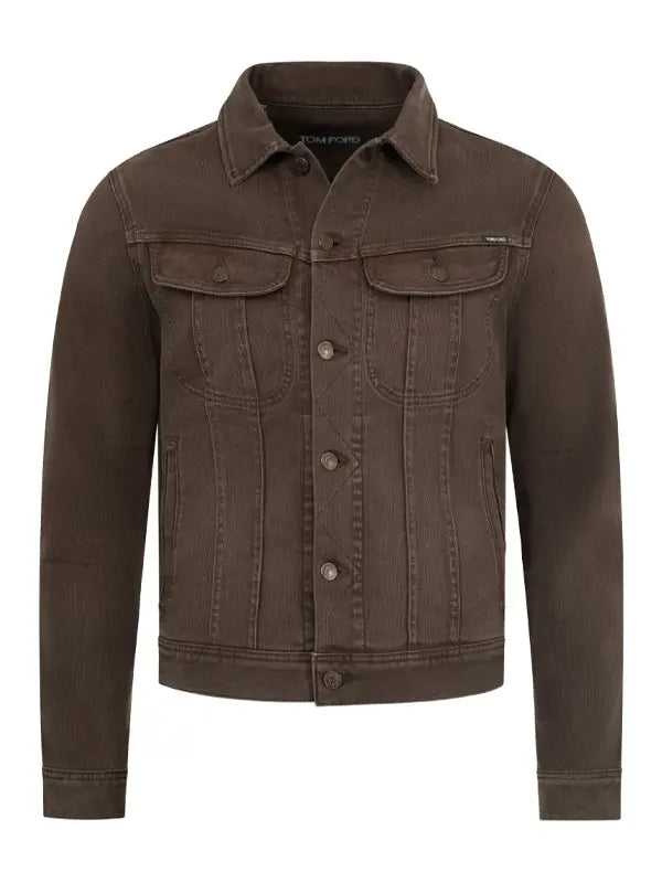 Tom Ford Denim Jacket Brown
