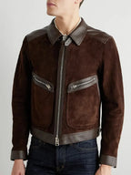 Tom Ford Suede Jacket Brown