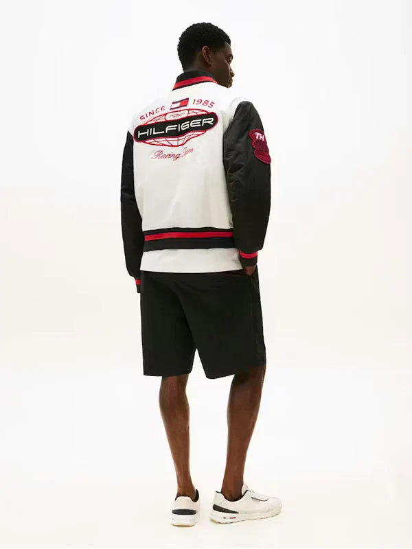 Tommy Hilfiger F1 Movie Racing Varsity Jacket