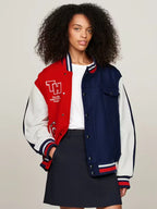 Tommy x Mercedes F1 Varsity Jacket