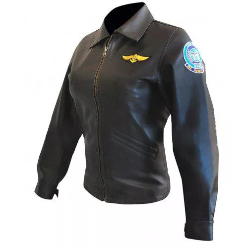 Top Women Pilot Flight Gun Jacket For Sale