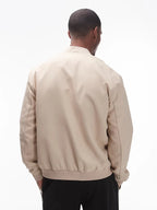 Topman-Lightweight-Bomber-Beige-Jacket