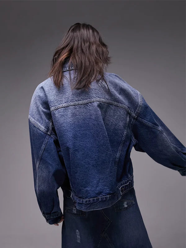 Topshop-Asos-Denim-Blue-Jacket-Back