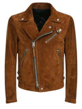 Trail Brown Suede Leather Jacket