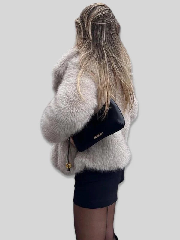 Trendy Zara jacket, neutral color