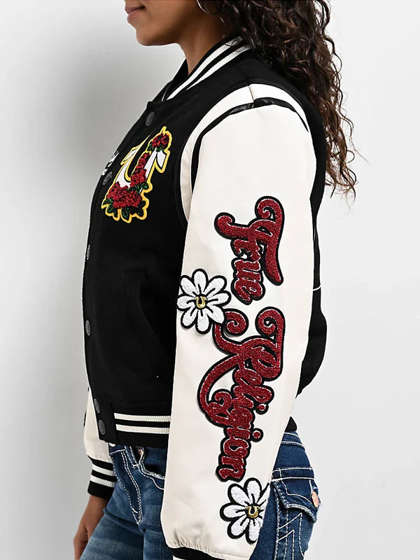 True Religion Varsity Jacket For Girl