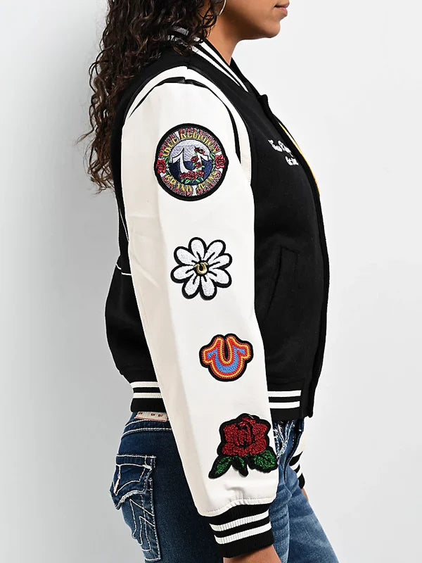 True Religion Varsity Jacket For Women