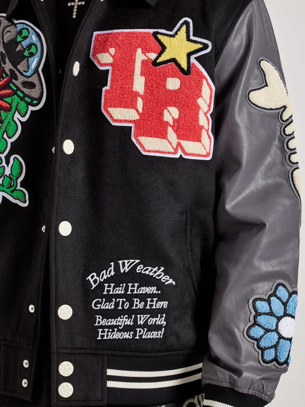 True Religion Varsity Jacket In UK