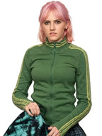 Trying S05 Scarlett Rayner Green Track Jacket