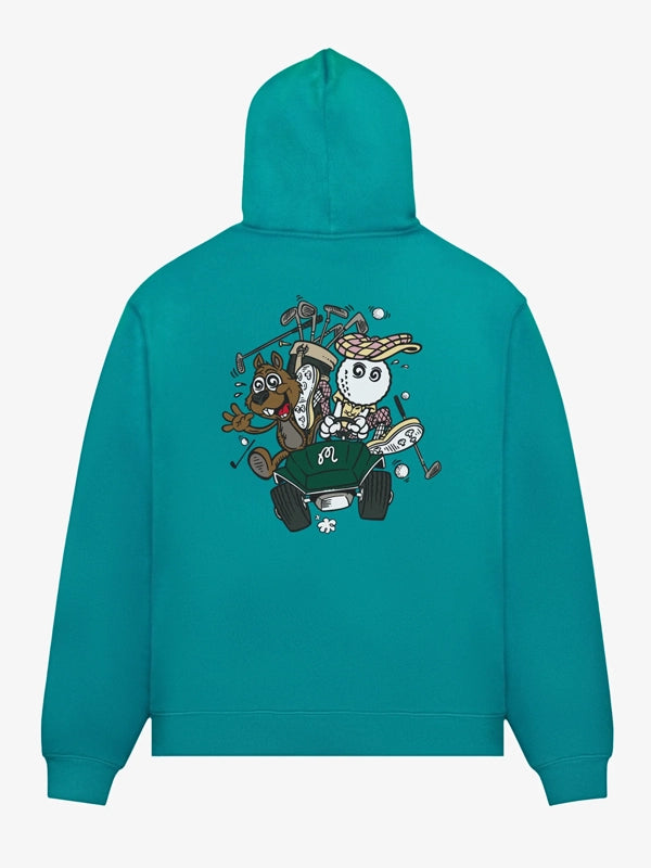 Malbon Two Man Scramble Hoodie - Embroidery