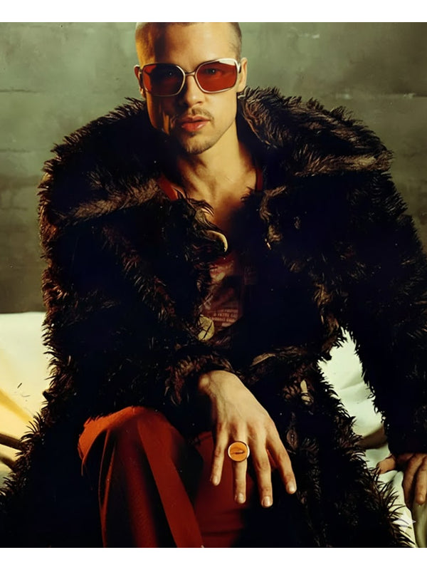 Buy Tyler Durden Fur Jacket