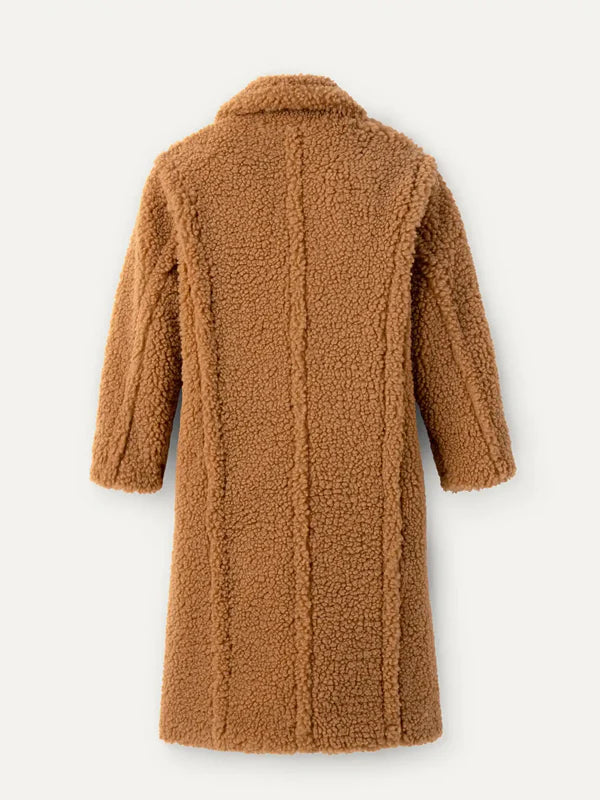 UGG-Gertrude-Long-Teddy-Coat-Back