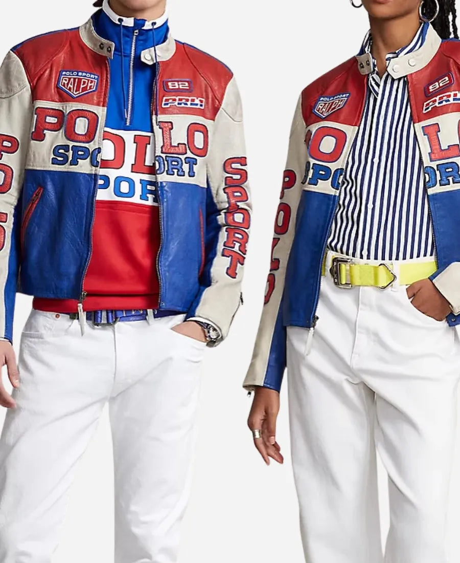 Polo RL Racing Sport Leather Jacket