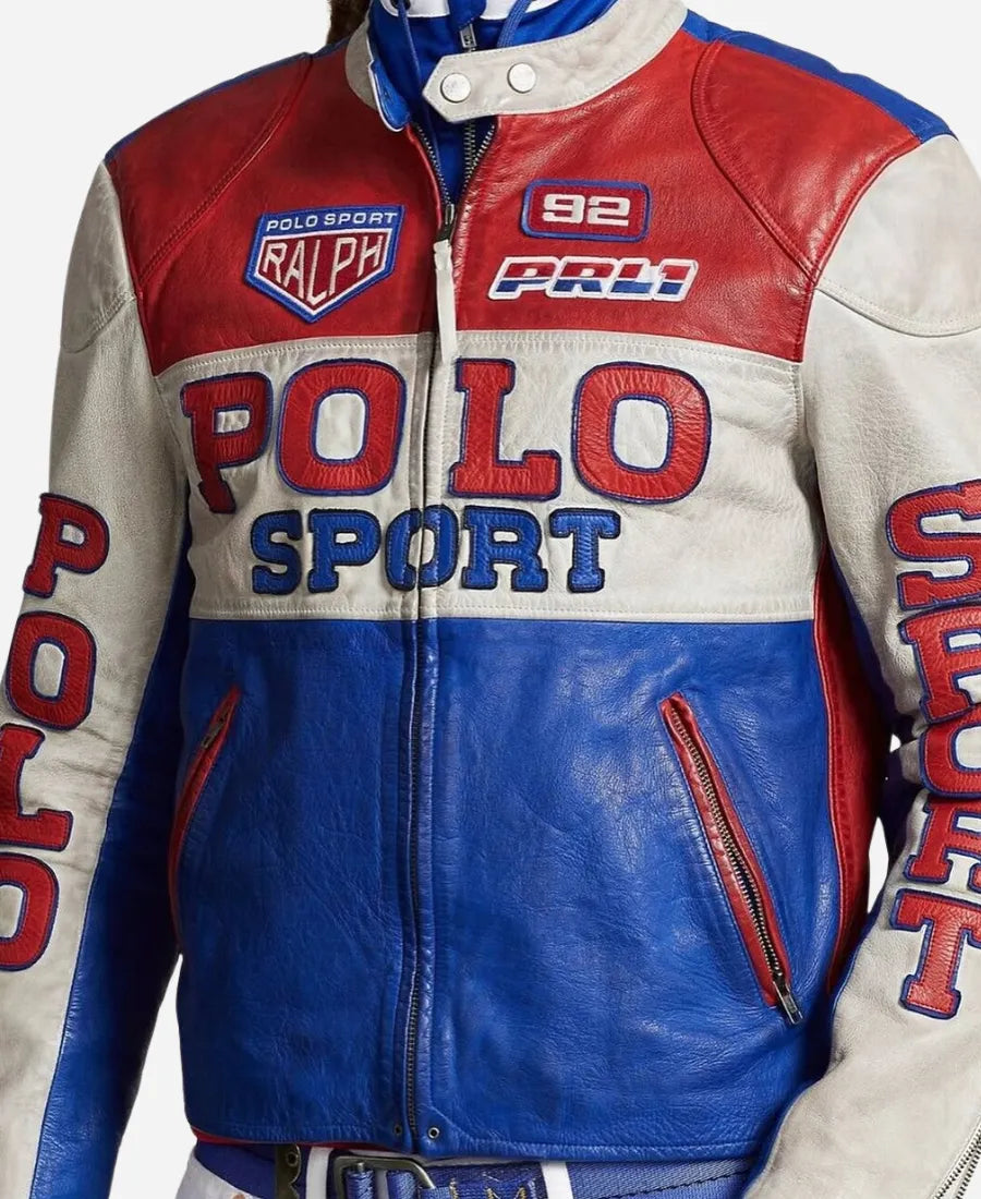 Polo RL Racing Sport Leather Jacket