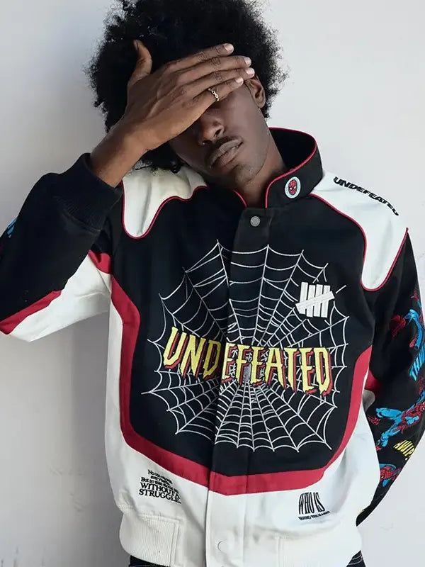 Undefeated X Spider Man Fw26 Varsity Jacket