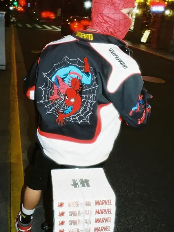 Undefeated X Spider Man Fw26 Varsity Jacket