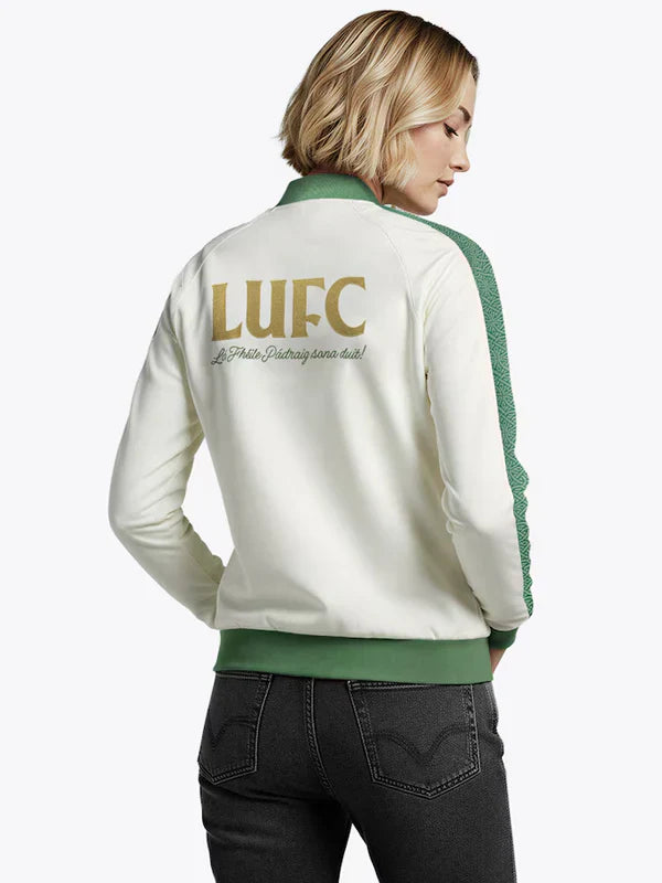 Leeds United St Patricks Day Tricot Track Jacket