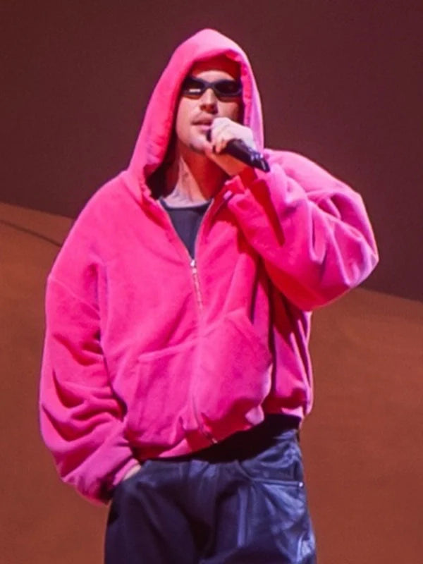 Justin Bieber Coachella Zip Up Hoodie