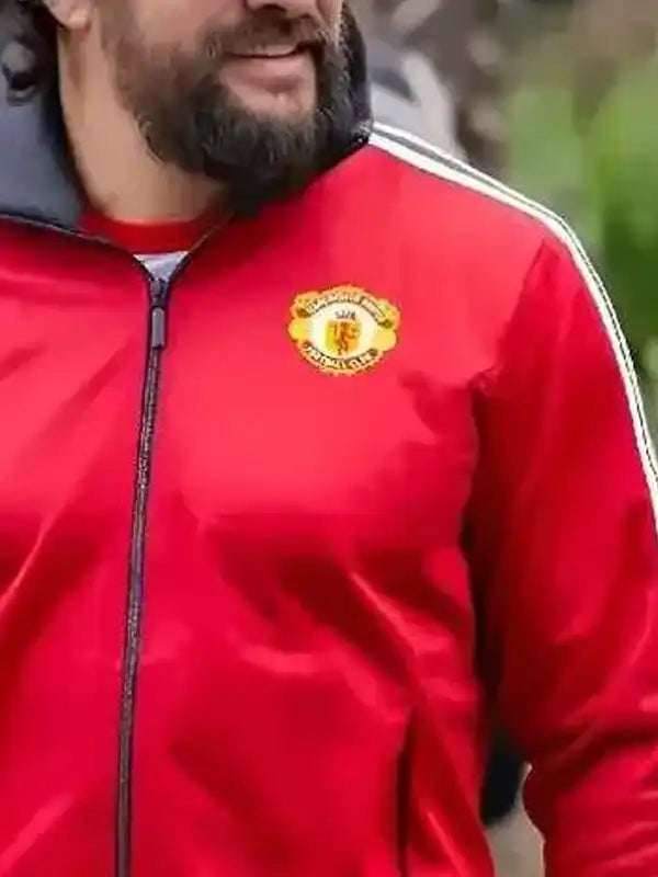 Manchester United Jason Momoa Red Track Jacket