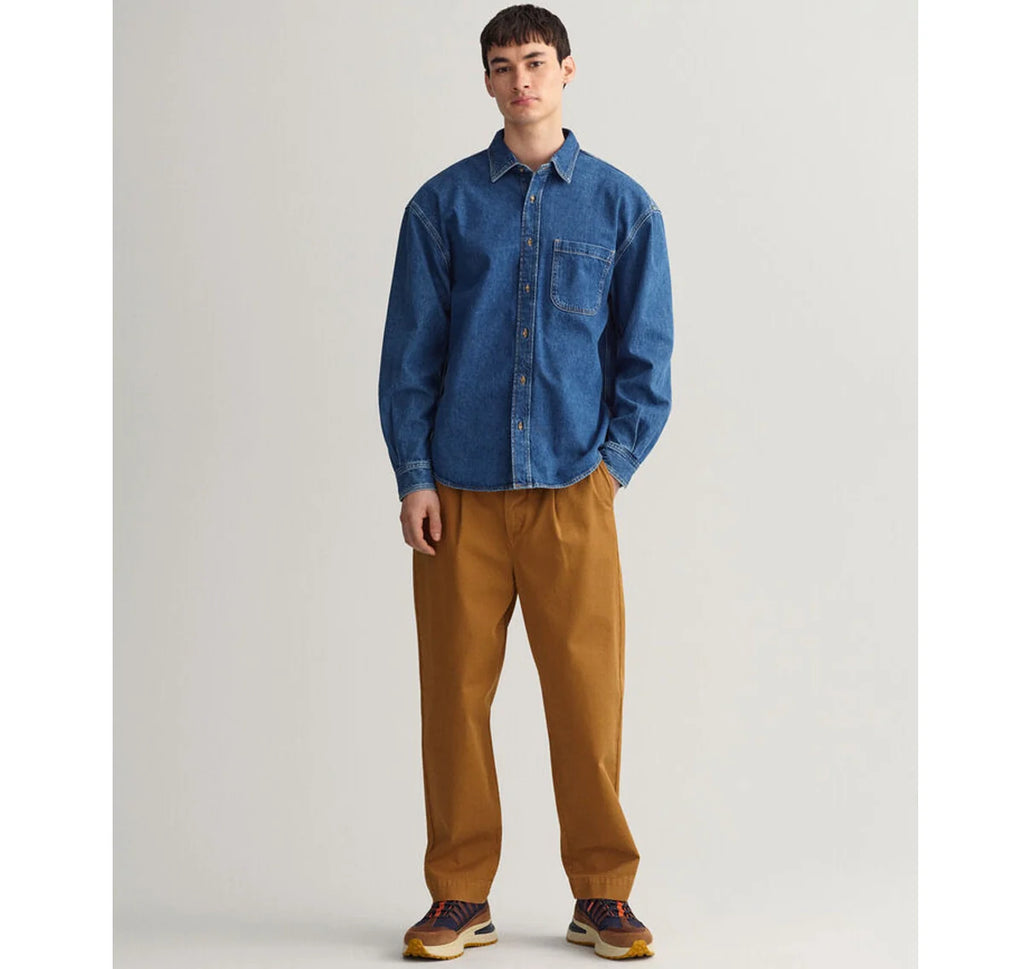 Oversized-Denim-Shirt