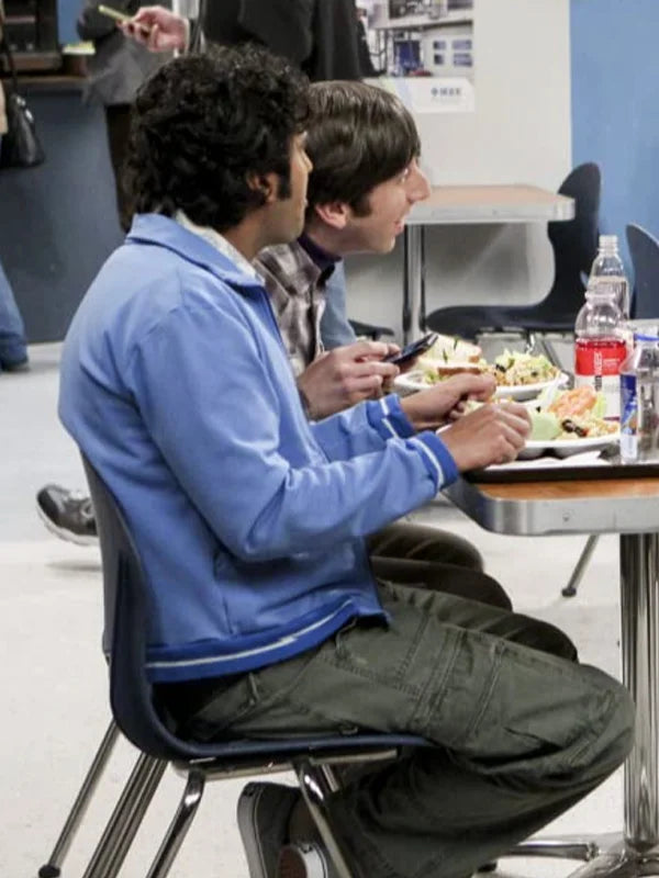 The Big Bang Theory Raj Koothrappali Blue Jacket