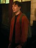 Oscar Kennedy Missing You 2025 Red Bomber Jacket