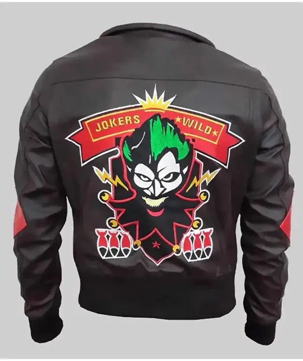 Dc Bombshells Harley Quinn Leather Jacket