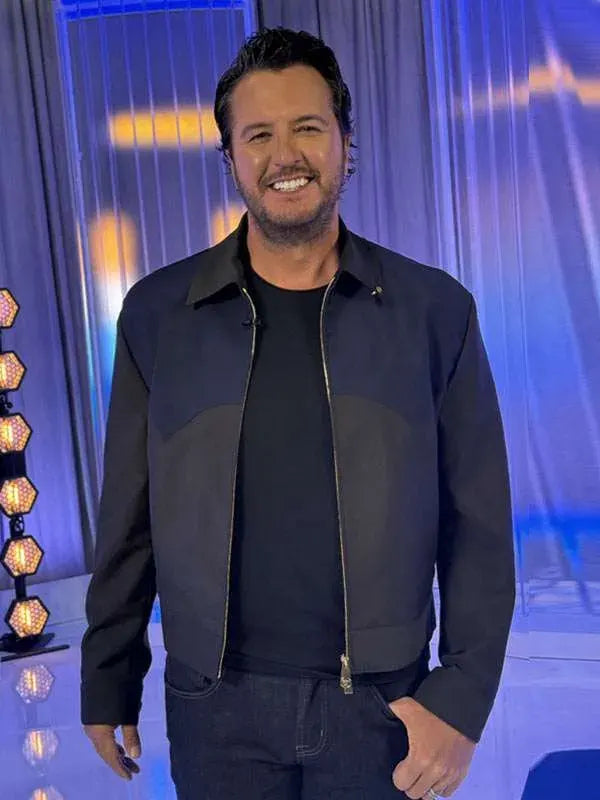 American Idol S24 Luke Bryan Zipper Jacket