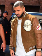 Drake Brown Varsity Jacket