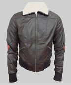 Dc Bombshells Harley Quinn Leather Jacket