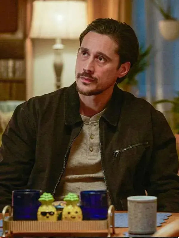 Memory Of A Killer Peter Gadiot Brown Jacket